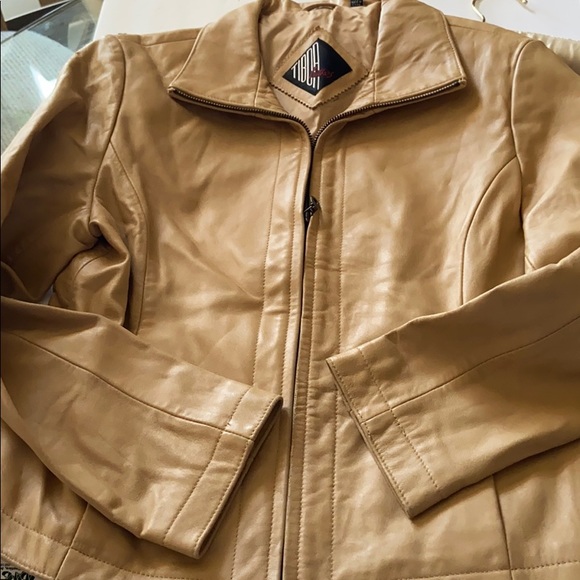 Tiboa Jackets & Blazers - Tibia soft leather jacket